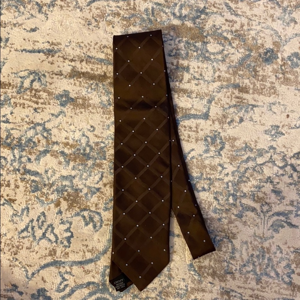 DKNY Brown tie